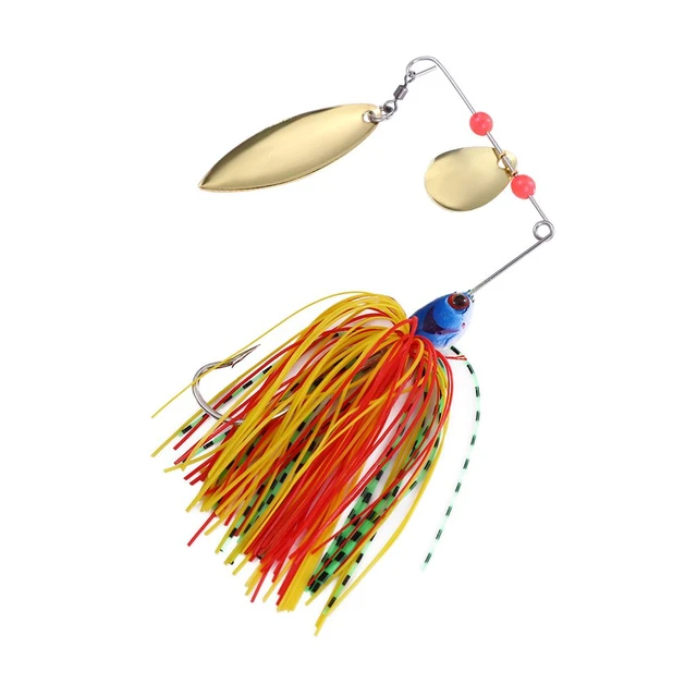 Spinnerbait Metal Sequins Finesse Flipping Jig Wobbler Lures