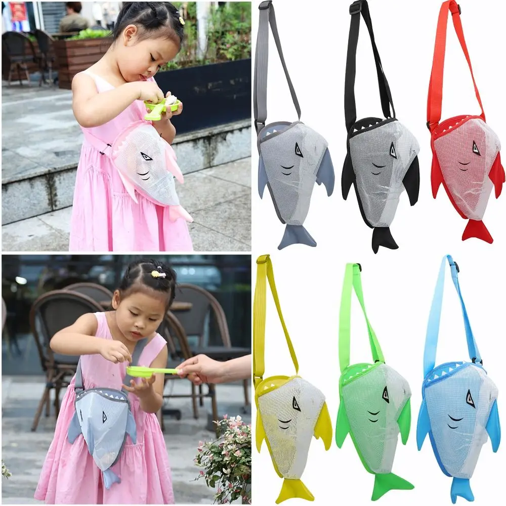 

Multicolor Beach Toy Mesh Bag Gift Sand Toy Holiday Shell Storage Bag Travel Vacation Beach Seashell Pouch Boys