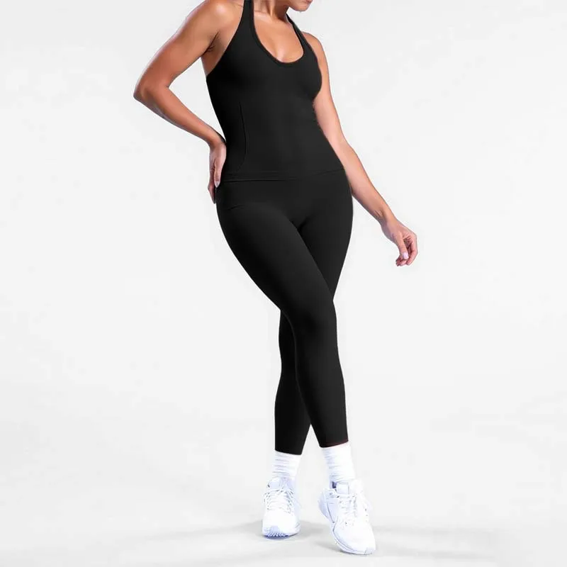 Tenue Fitness Taille Haute - Séchage Rapide