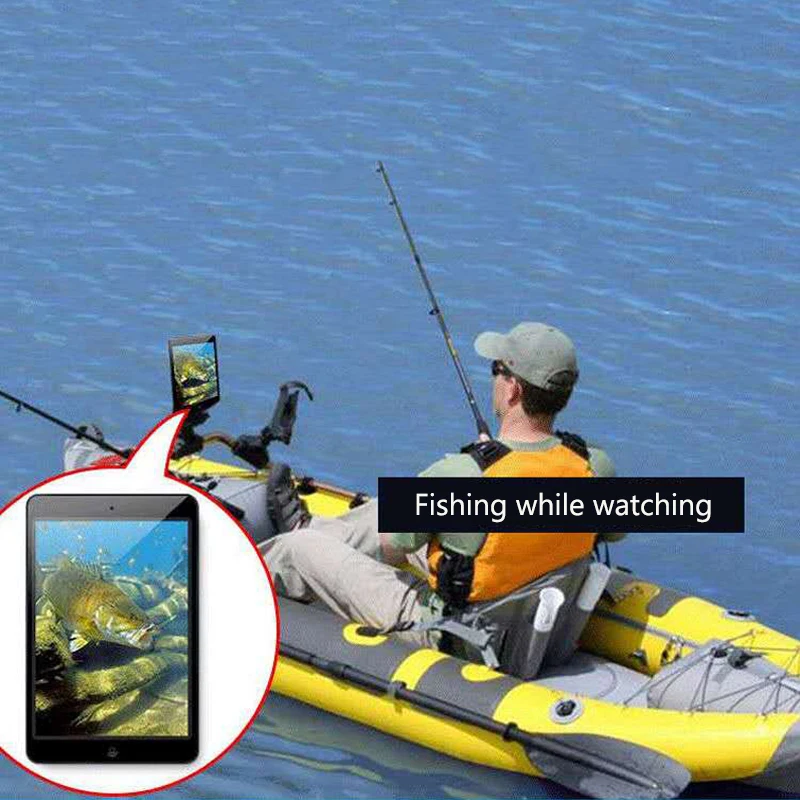 40m Fish Finder Mini Camera Endoscope 720P IP68 Waterproof Pipe Inspection Underwater Endoscope sewer pipe Cameras Borescope 5