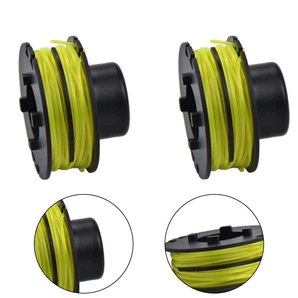 

1/2pcs Spool Line Replacements For Ryobi RAC118 RLT3525S Grass Trimmer Lawn Mower Garden Power Tool Accessories