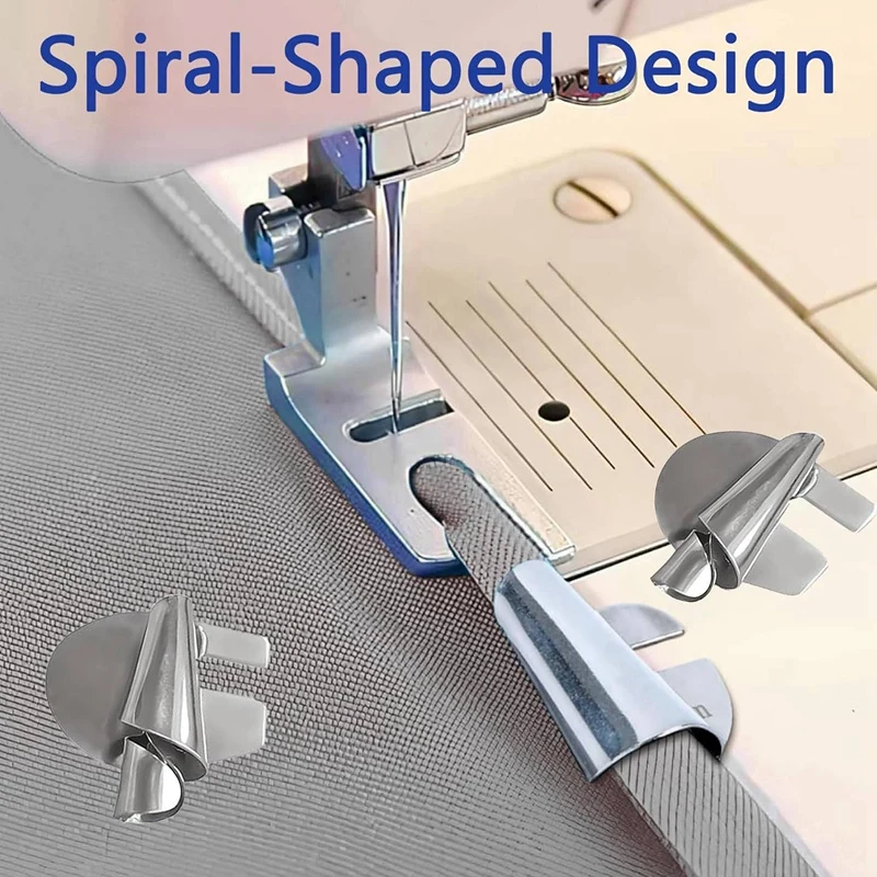 7 Pack Sewing Rolled Hemmer Foot Universal-Professional Rolled Hem Attachment For Sewing Machine Accessories,(7 Sizes)