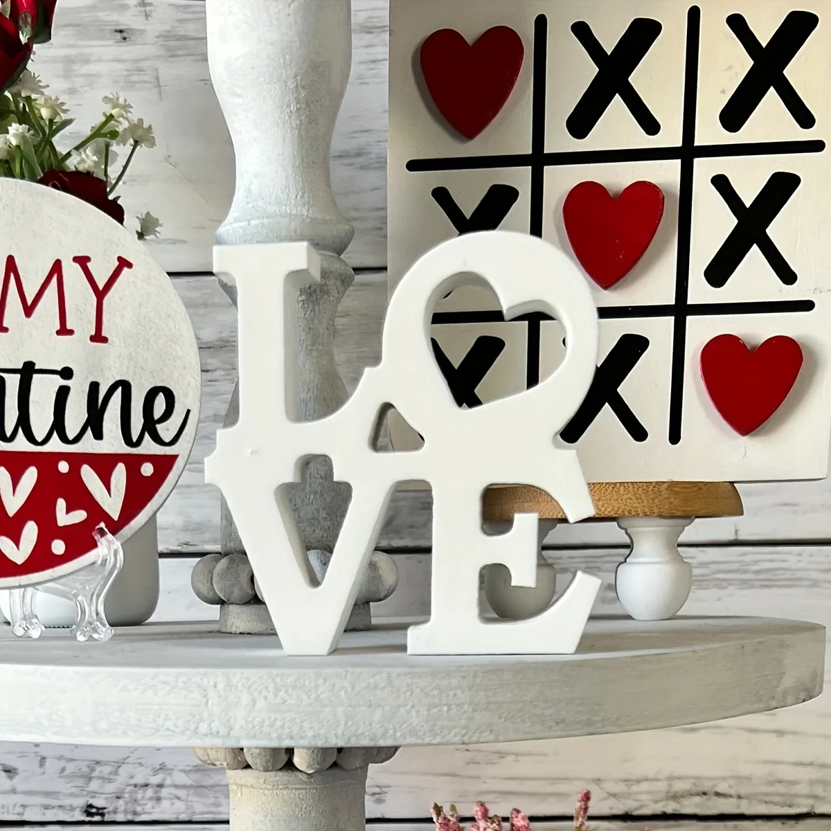 1 adet Masaüstü Yaratıcı Süs sevgililer Günü Düğün Dekorasyon Malzemeleri Çekim Sahne Ev Süsleri