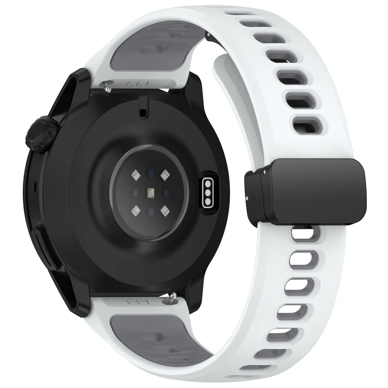 Silicone Sports Magnetic Band Bracelet, 22mm Strap