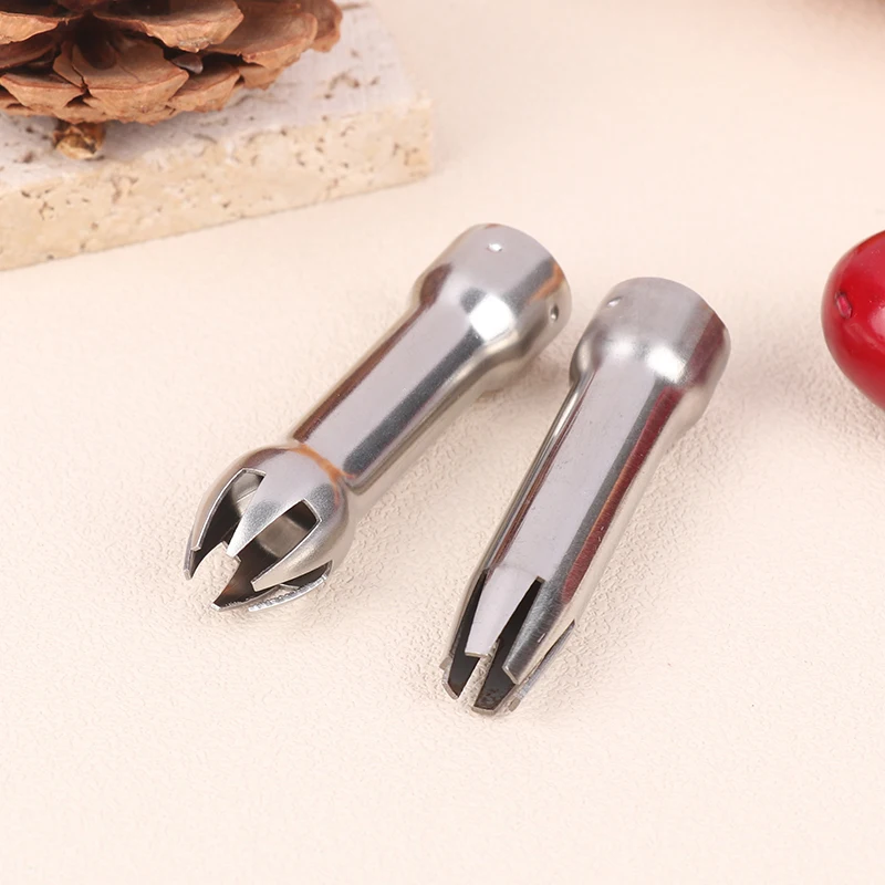 3pcs Set Stainless Steel Cream Nozzle Cake Decoration Baking Nozzle DIY Cake Decorating Set Cream Dispenser cream whipper dispenser