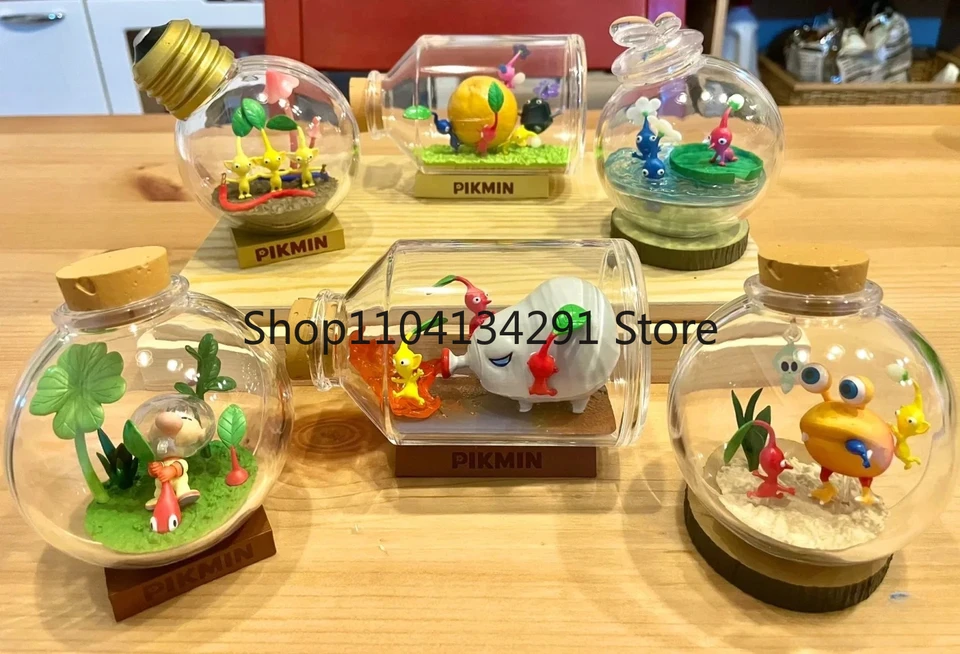 Original Pikmin Eco-Bottle Collectible Game Anime Mini Figurine