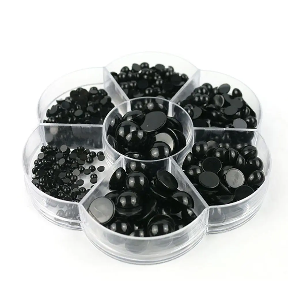 Plastic Round DIY Bears Eyes Black  Eyes   Making Dolls Accessories