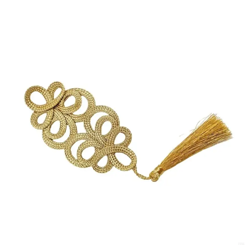 49MC Braided Flowers Sew Patches Trimmings Tasseled Applique for Wedding Dress Curtain Scarf Diy Decorations