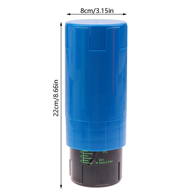 Pressure Maintaining Repairing Container Tennis Ball Shape Restore Pressurizer Tennis Ball Saver Storage Jar Box