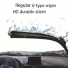 For Hyundai Tucson JM 2004-2009 Car Front Wiper U-Shape Soft Rubber Boneless Wiper HD Silent Durable Car Wiper 24"16" 6