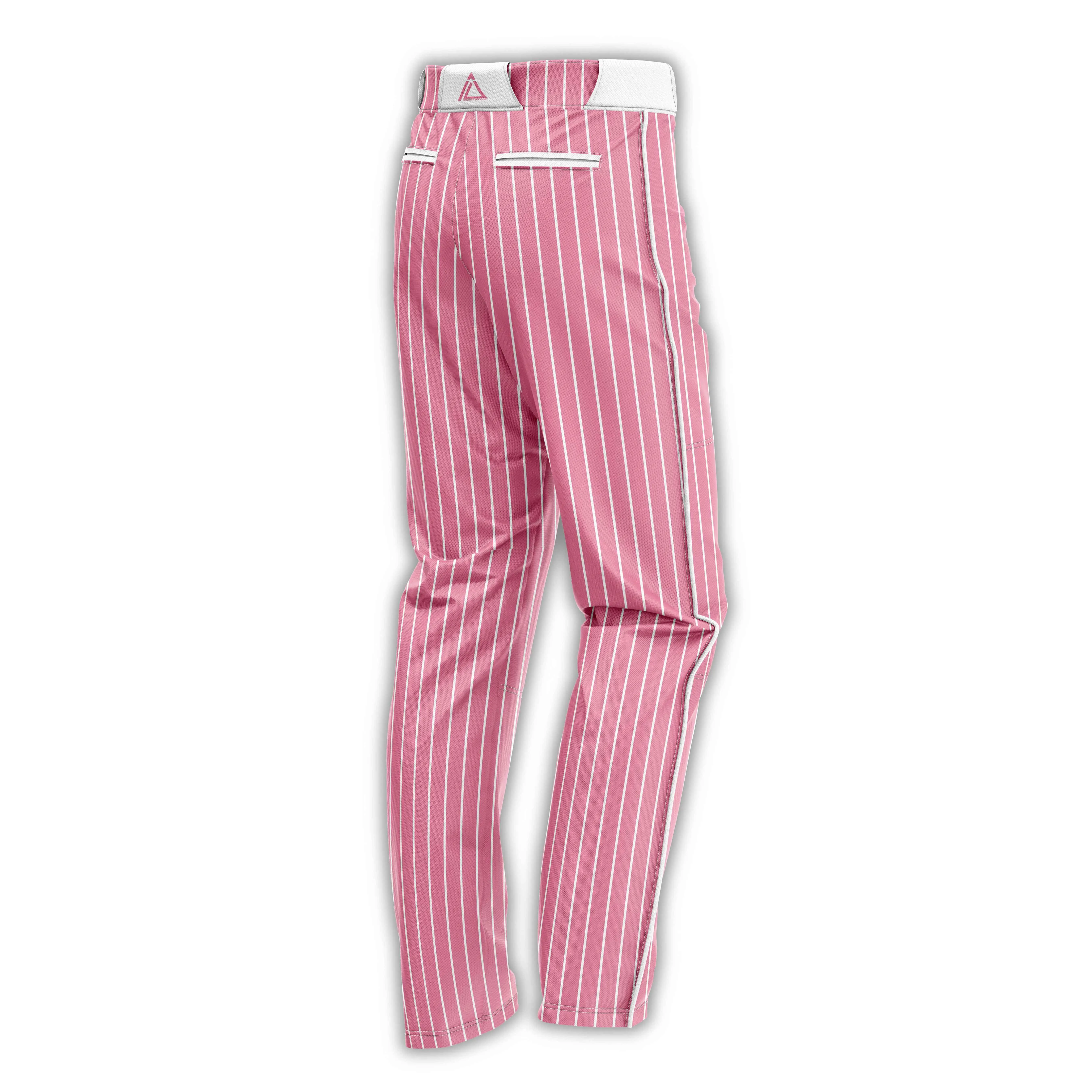 Stripes Cheap 100% Polyester Plain Sublimation Baseball And Softball Pants