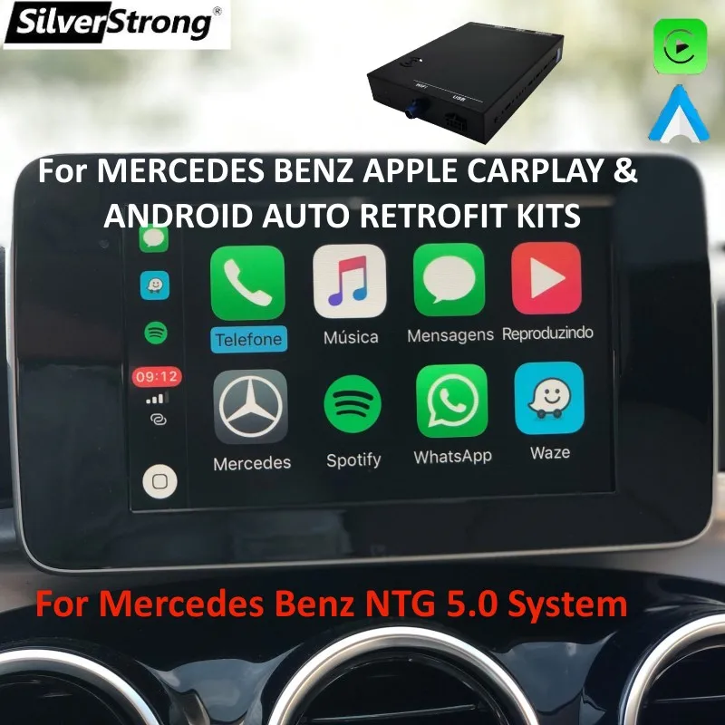 Ntg5.0 Wireless Carplay Smartbox Module Android Auto Apple Carplay Per Mercedes Benz Apple Carplay E Android Auto Retrofit Kit