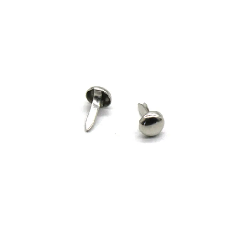 Metal Brads 4.5MM/8MM Round Mini Studs Spike Scrapbooking Embellishment Fastener DIY Handmade Craft