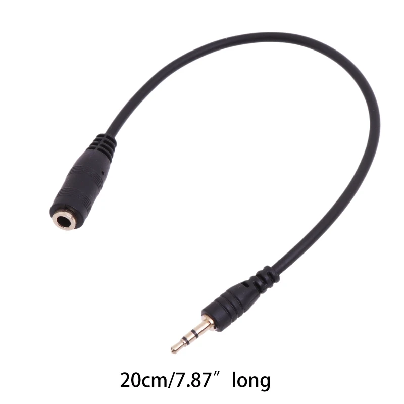 Universal 2.5mm to 3.5mm Audio Jack Adapter