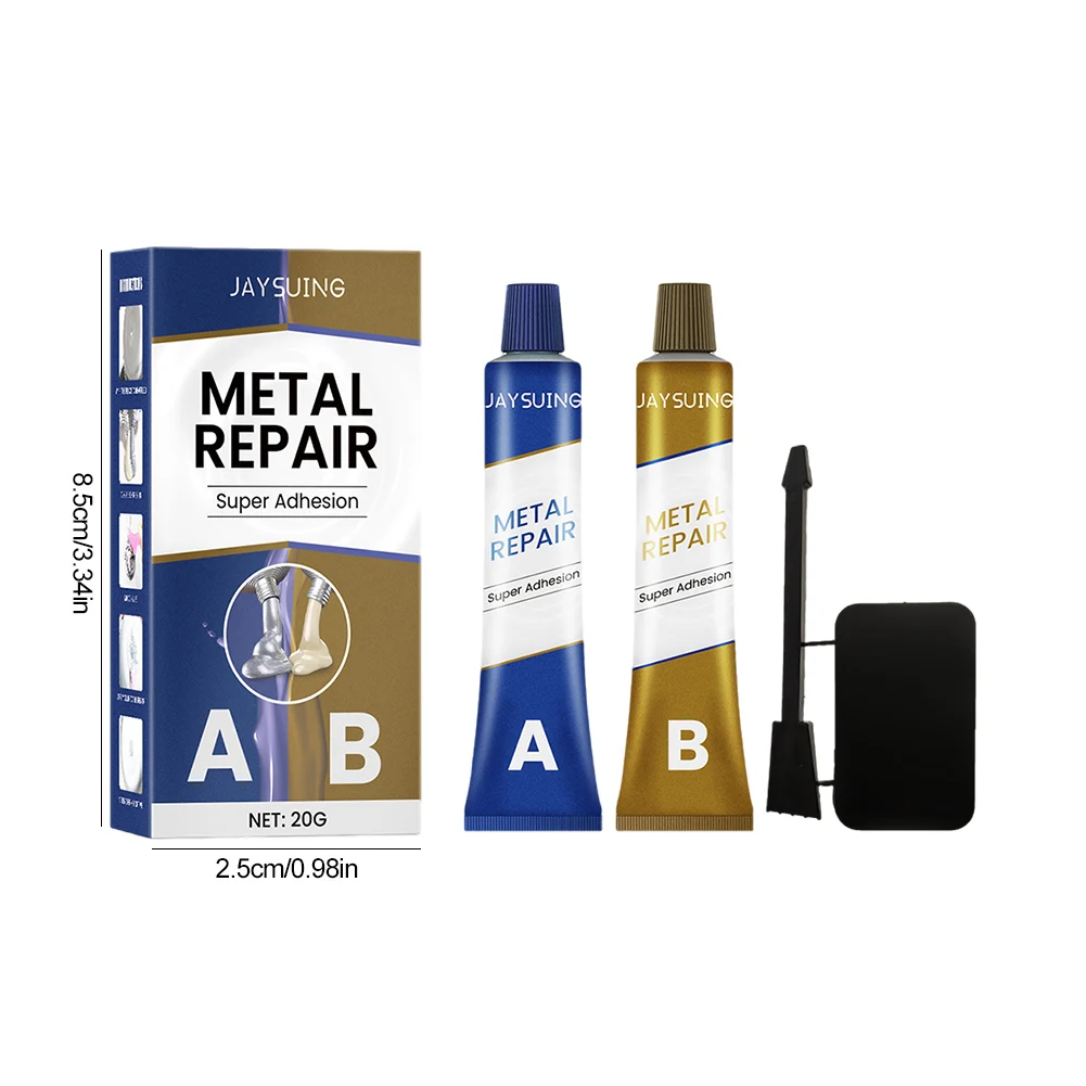 AB Super Metal Repair Glue Casting Iron Caulk High Strength Repairing  Adhesive Heat Resistance Cold Weld Industrial Sealer Agent - AliExpress