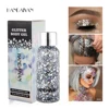 Body Glitter Gel,Mermaid Sequin Chunky Glitter Face Hair Nail Lip Glitter Gel Lasting Sparkling Lotion Glitter Liquid Eye Makeup 6