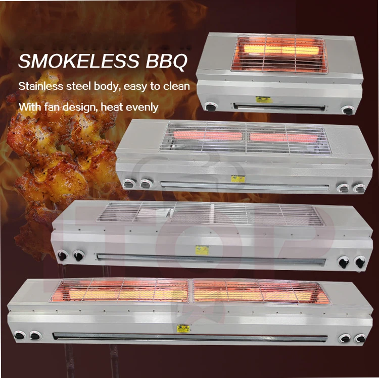 Description Picture 3 of itemOutdoor Garden Stainless Steel Grill Multifunction Barbecue Bbq Steak Smokeless Electric Grill