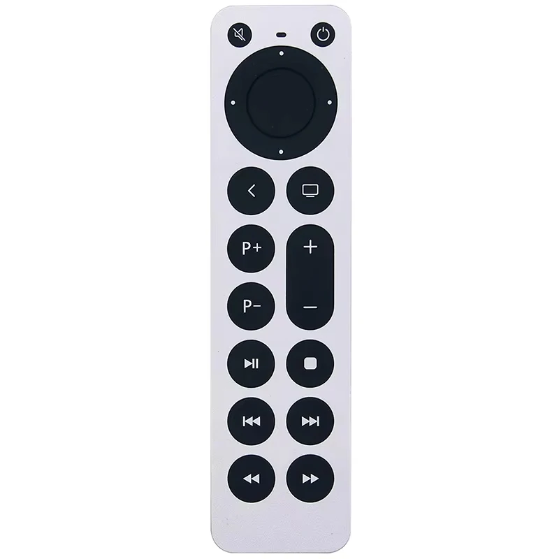 שלט רחוק לטלוויזיה של Apple TV 4K/Gen 1 2 3 4/ HD A2843 A2737 A2169 A1842 A1625 A1427 A1469 A1378 A1218 (ללא קול)