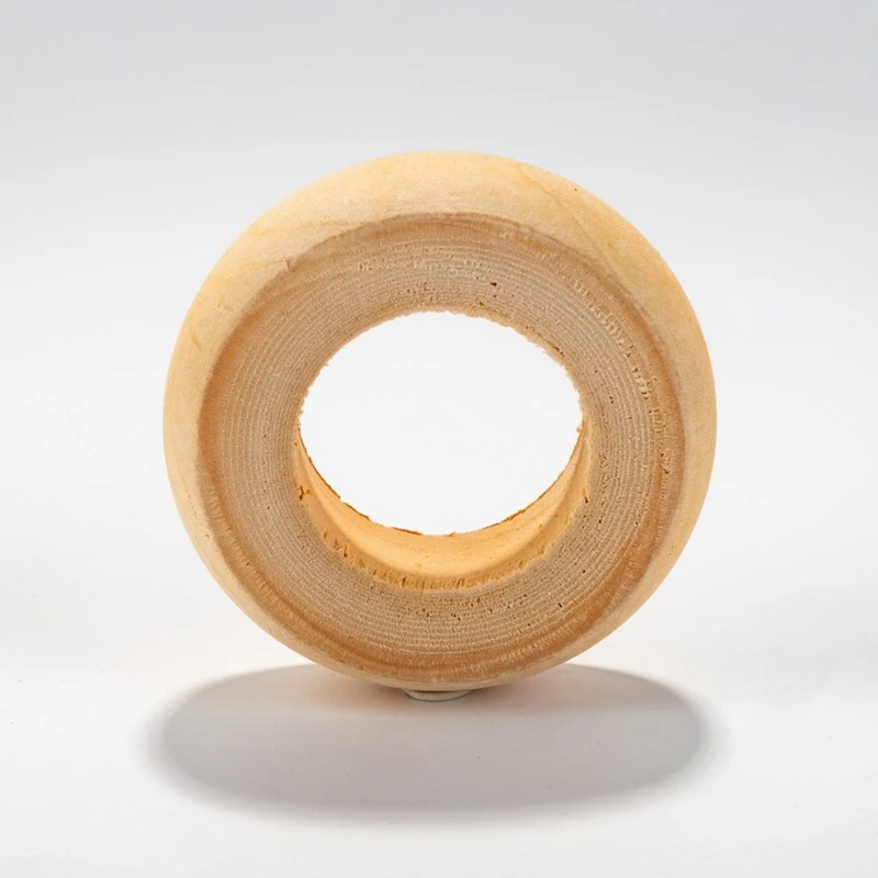 10 Pack Wooden Napkin Rings Dinner Round Napkin Holder Towel Serviette Tableware