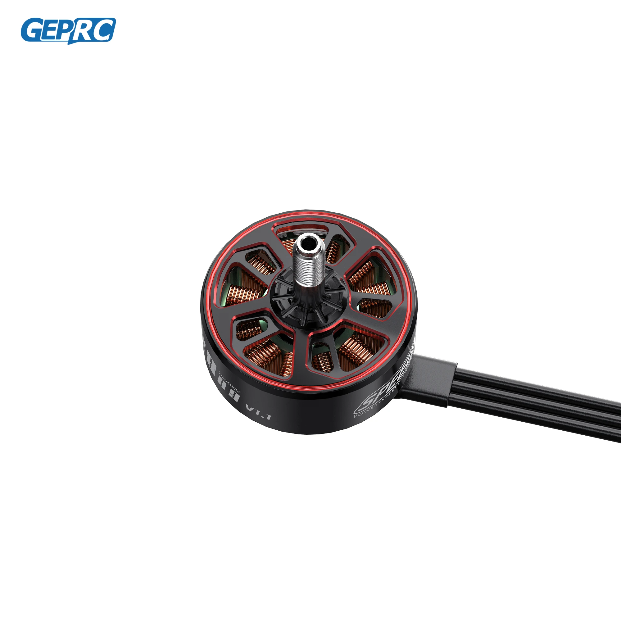GEPRC SPEEDX2 2809 V1.1 Motor Brushless Black with 7/8 Inch MOZ7 RC FPV Racing Drone Multicopter Accessories thumbnail 5
