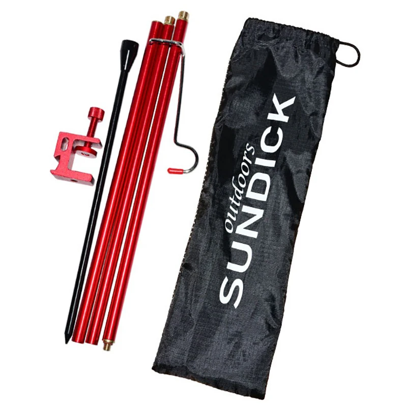 

Съемный фонарь для кемпинга sunчлен, портативный аксессуар для кемпинга с гвоздями, красный