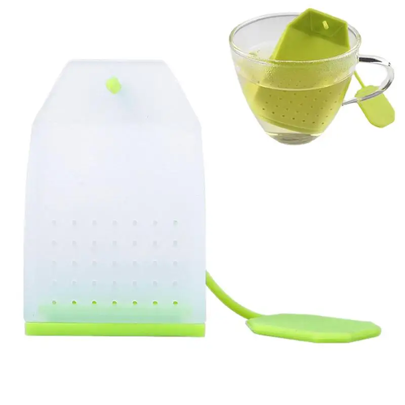 

Silicone Tea Infuser Bag Reusable Safe Loose Leaf Tea Maker Bags Strainer Filter Tea Infusers Drinker Utensils Home Gadgets