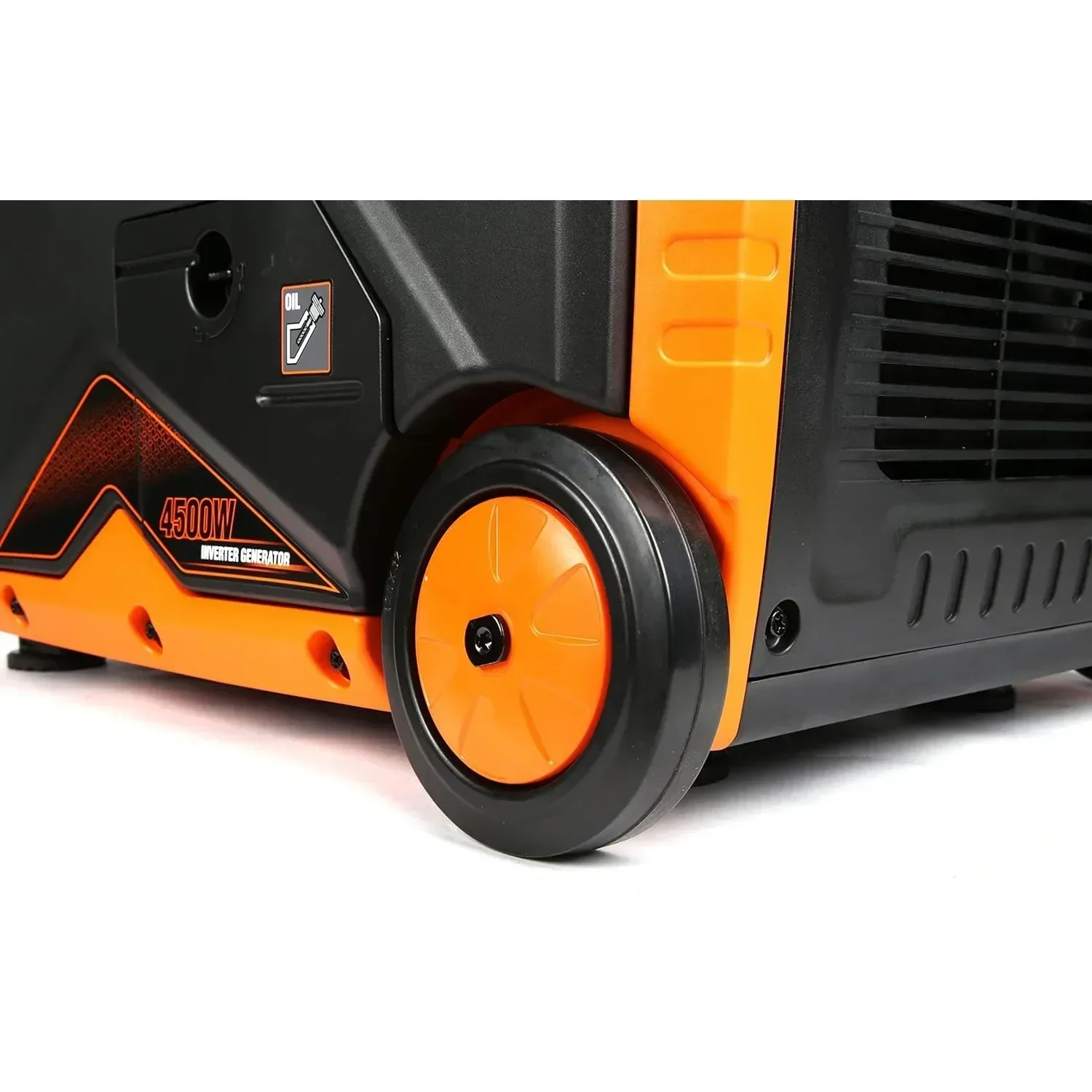 WEN 56450iX Dual Super Quiet 4500-W RV-Ready Portable Inverter Generator w/ Fuel Shut-Off & CO Watchdog Black | USA | NEW