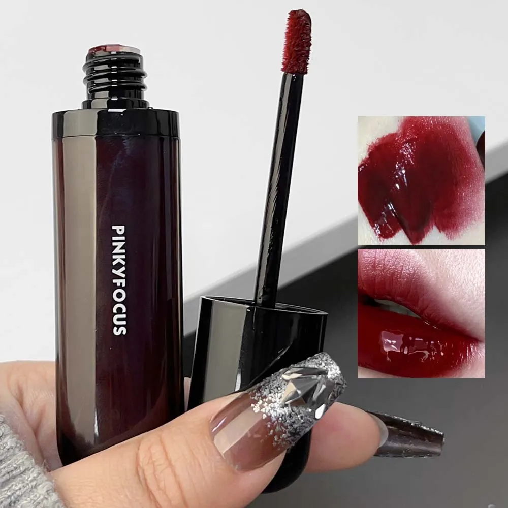 Lip Makeup Lip Glaze Lip Tint Lasting Black Mirror Waterproof