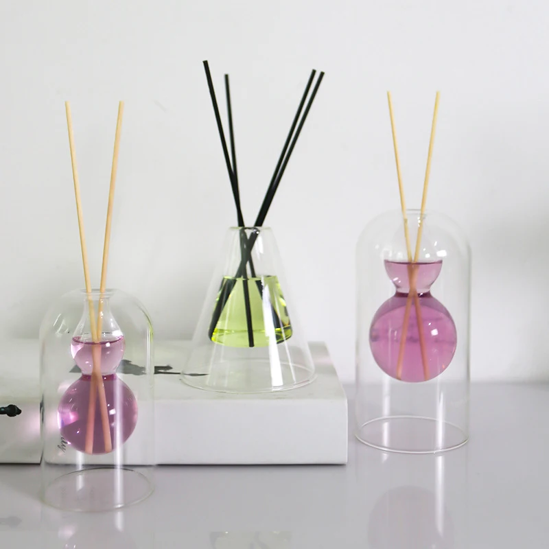Minimalist-Transparent-Glass-Bottle-Aromatherapy-Bottle-Living-Room ...