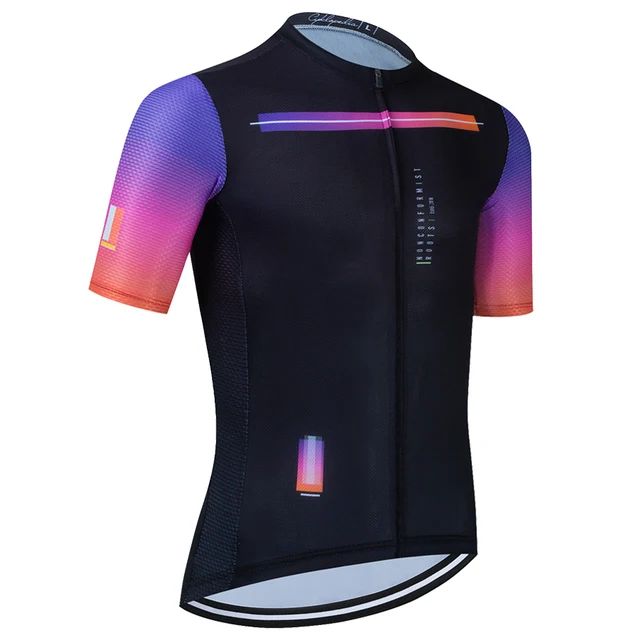 Summer 2025 Short Sleeve Cycling Jersey Men MTB Bicycle Top Outdoor Cycling Clothing Breathable Shirt Maillot Ciclismo Quick Dry 2