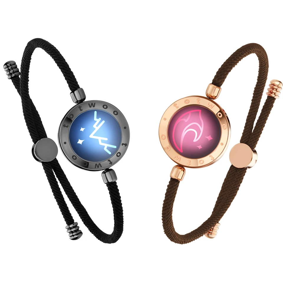 プルートlove totwoo long distance touch Bracelets for Couples Long Distance