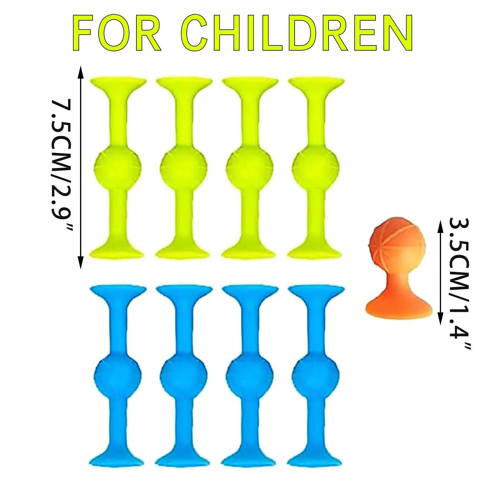 Suction Cup Toys Construction Set Silicone Building Blocks DIY Blocks Toys Darts Sucker Fun Bath Toys Sensory Toy