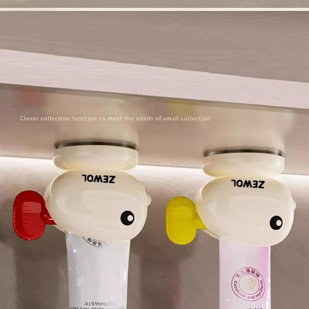 Description Picture 5 of itemCute Suction Cup Whale Toothpaste Squeezer Toothpaste Holder Rotary Paste Dispenser Toothpaste Seat Holder Bathroom Accessories