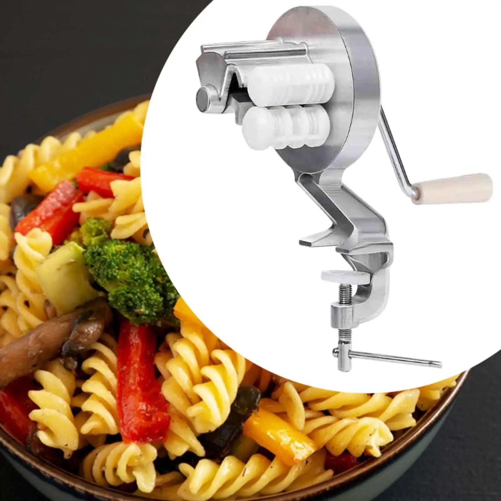 Manual Pasta Maker Manual Macaroni Maker for Macaroni Fettuccine