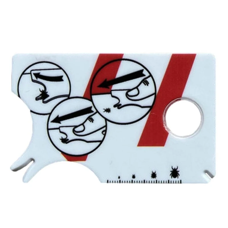 

Upgraded Remover Tool Plastic Remover Card with Magnifier Pocket Card with Glass Durable M68E