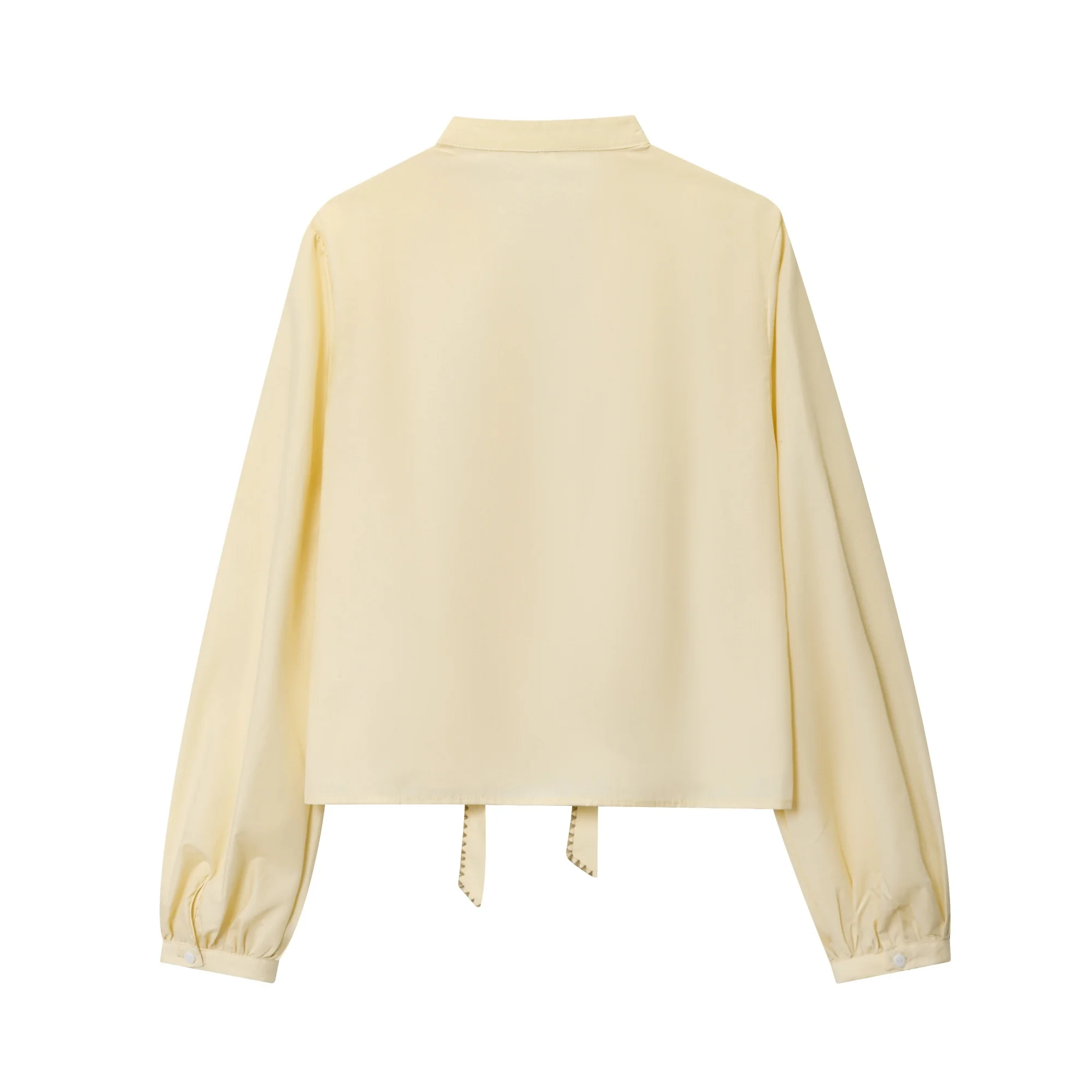 Women Butterfly Lace-Up Blouses 2025 Spring And Autumn New Women's  Bow Shirt Woman Long Sleeve Blouse French Sweetness Blouses