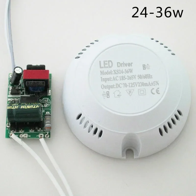 LED Driver Power Supply 8-24W/24-36W/12-24W/24-40W For Ceiling Light Lamp With Round Box Lighting Parts 69*25mm 1PC power adapter power supply power module