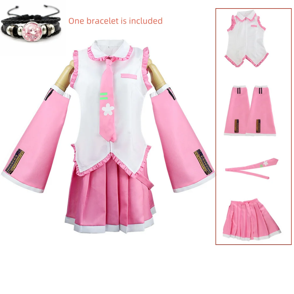 thumbnail image 1 of Miku Hatsune Miku Cosplay Regular C traje Cosplay niñas traje de actuación 2024 Cos traje Hatsune disfraces de Halloween para mujeres, 1 of 2