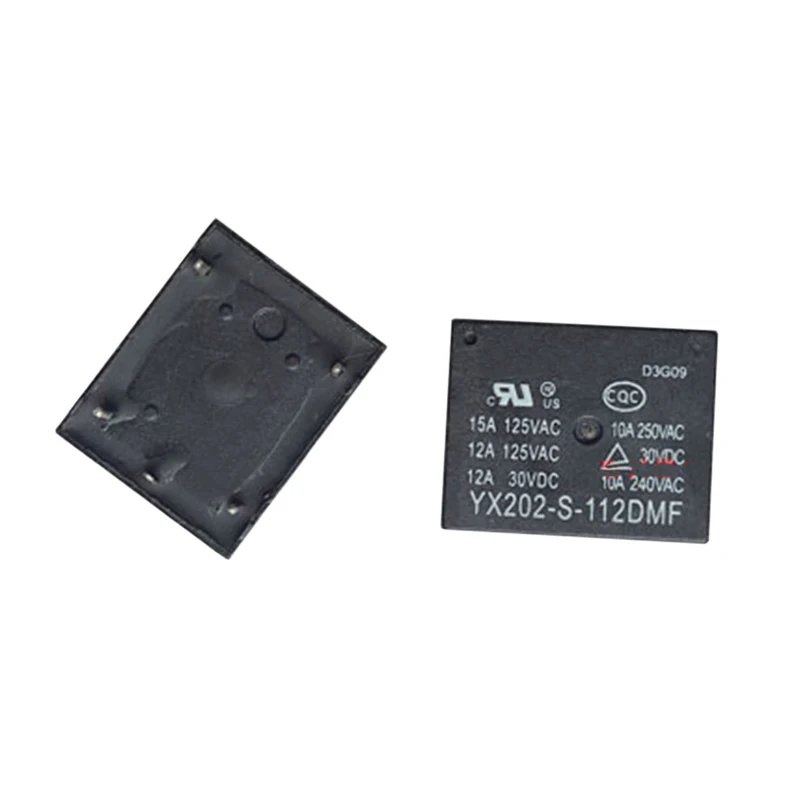 

Relay YX202-S-112DMF 12VDC 5 feet scattered new one open and one closed 10A 50PCS -1lot