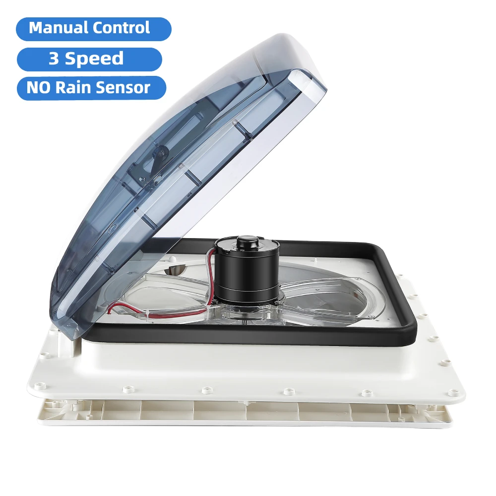 2012 14 RV Vent Fan Ventilation 12V Reversible Djibouti - View #2