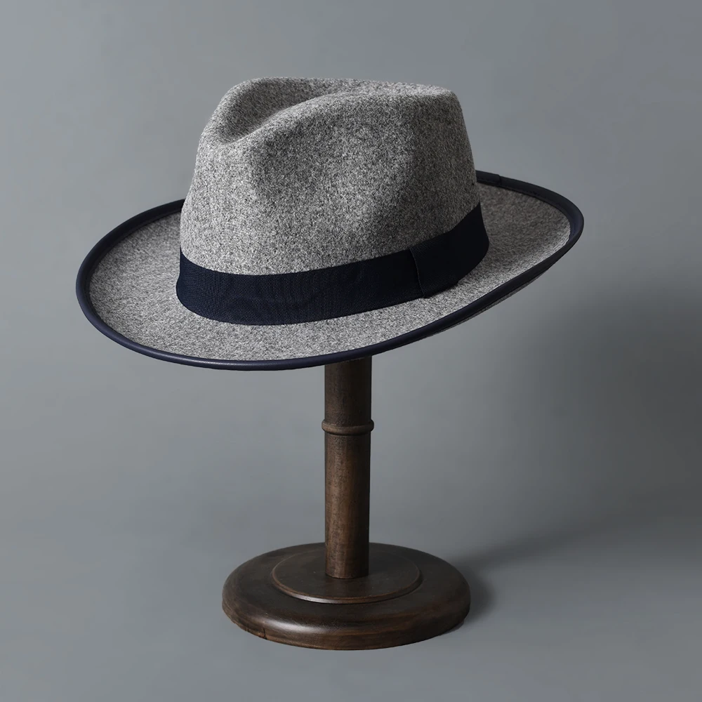 Chapeau Hommes  Fedora Hats - Fedora Chapeau D'hiver D'eau 9 5cm Brim Jazz  Hat Cap - Aliexpress