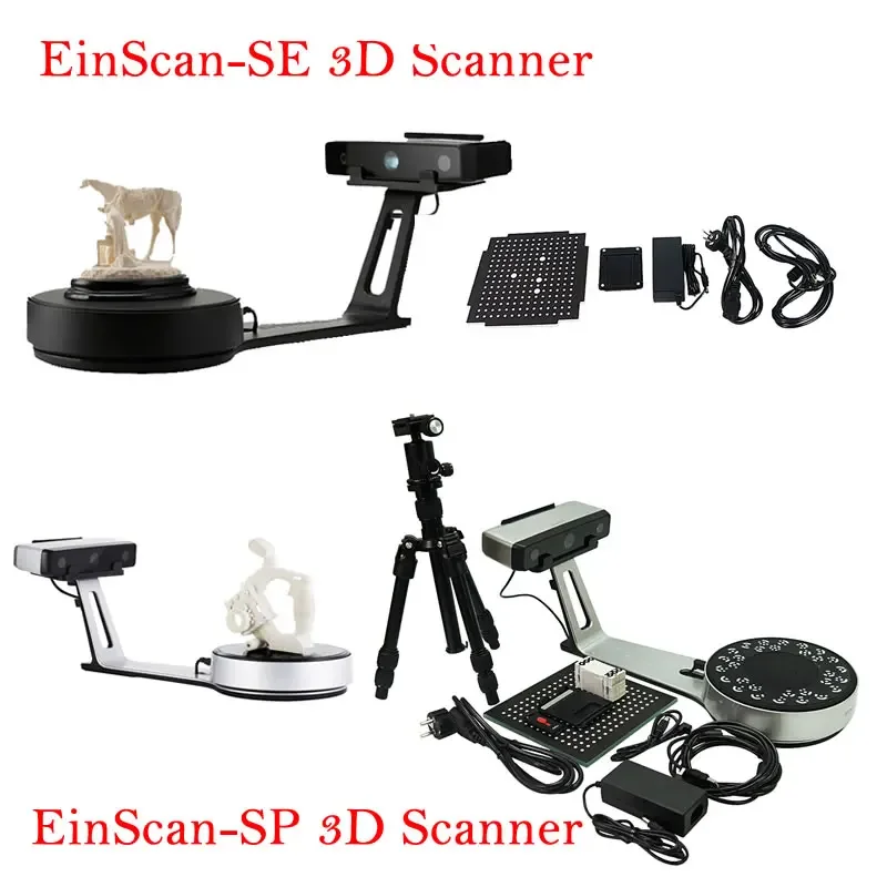 Einscan-sp einscan-seシャイニング産業用3dスキャナー