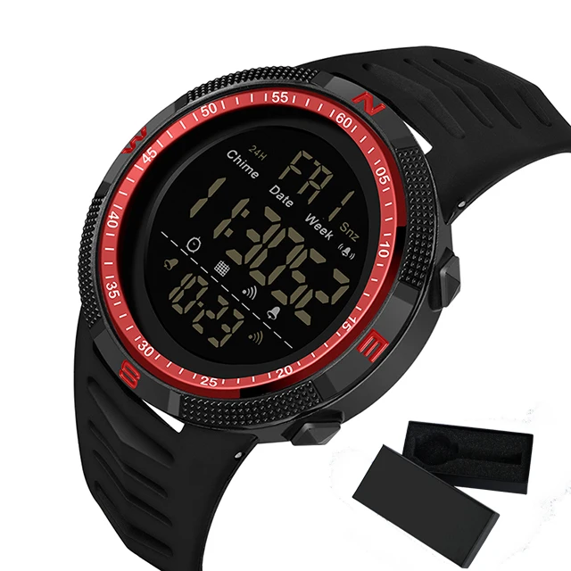 2022 New Digital Men Sports Fashion Watch Calendar Chronograph Alarm Clock 50M Waterproof Military Wristwatch Relogios Masculino 