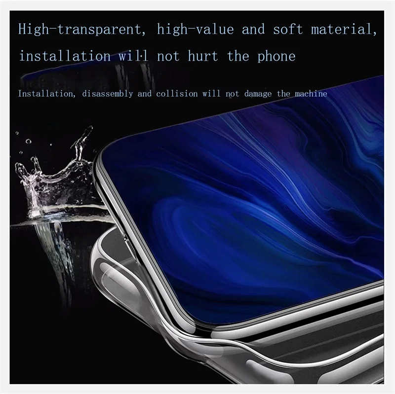 Rugged Crystal Clear Shockproof Phone Case - Anti-Drop Scratch Protective Cover