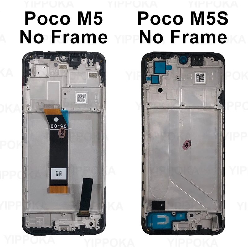 LCD Display Screen For Xiaomi Poco M5 LCD M4 5G Display Touch Screen For Xiaomi Poco M5S LCD 22041219PG Digitizer Assembly 22071219CG Replacement