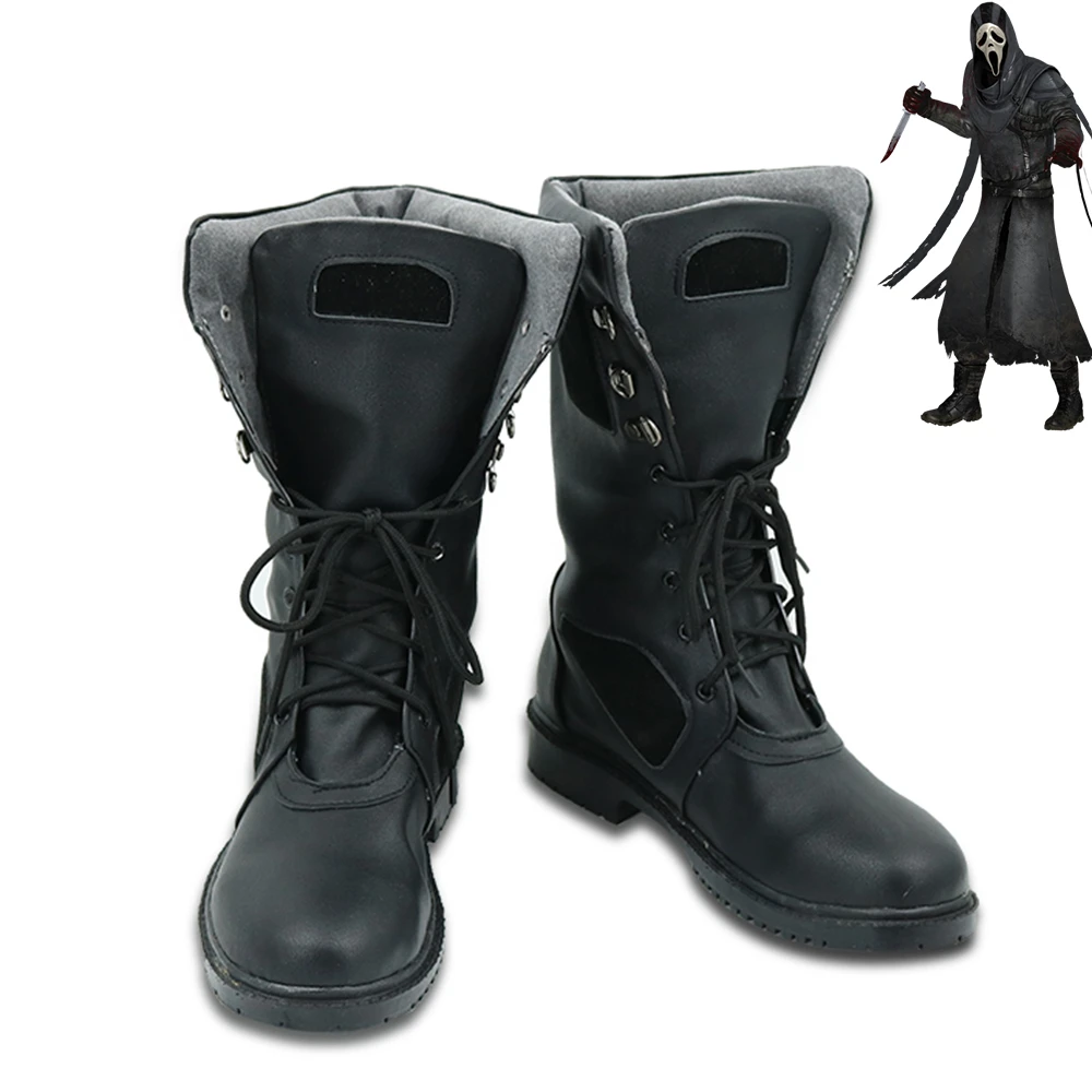 デッドによる日光ゴーストフェイスコスプレ男性ブーツダニージョンソン Aliexpress