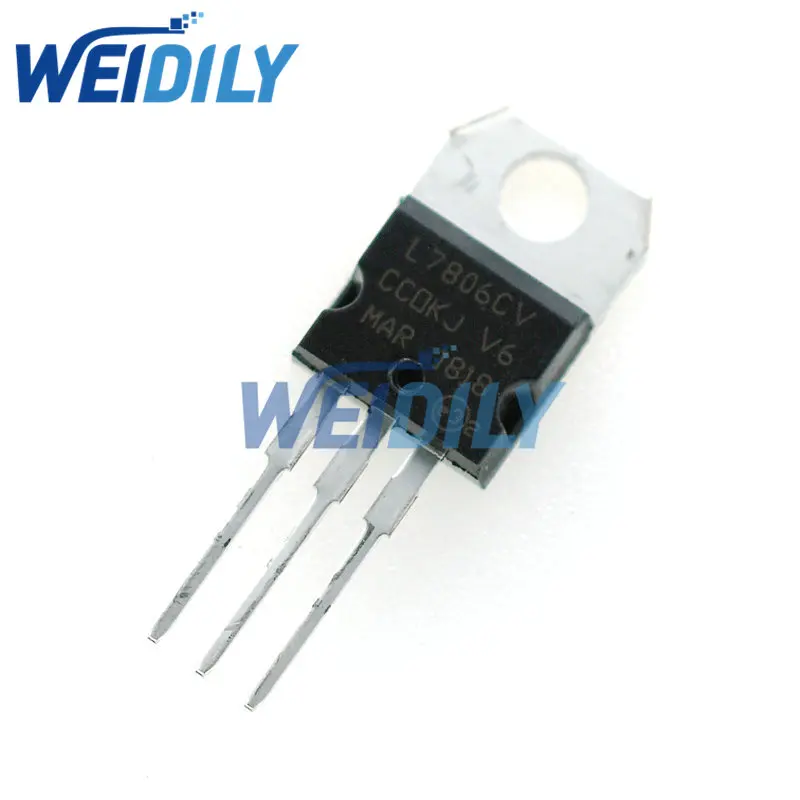 50PCS LM317T L7805 L7806 L7808 L7809 L7810 L7812 L7815 L7818 L7824 Transistor Assortment Kit 10value Voltage Regulator Box