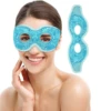Ice Eye Mask Reusable Ice Pack for Eyes,Hot Cold Compress Gel Bead Cooling Eye Mask with Eye Hole,Perfect Gift For Birthday/Chri 1
