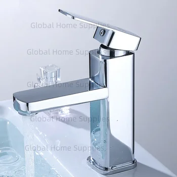 Rubinetto per vasca da bagno con acqua calda e fredda per bagno Rubinetto per vasca da bagno con lavabo in plastica montata su piano monoforo G1/2 1