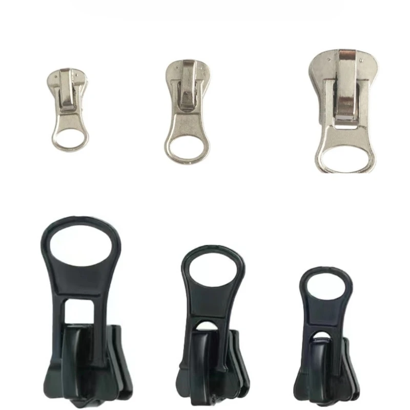 10pcs 3 5 8 지퍼 슬라이더 지퍼 수리용 지퍼 지퍼 풀러 재킷용 교체 지퍼 여행 가방 배낭